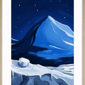 Ølfjellet i Saltdal plakat