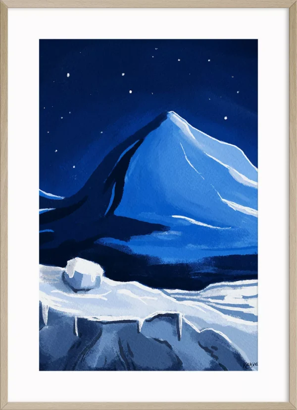 Ølfjellet i Saltdal plakat